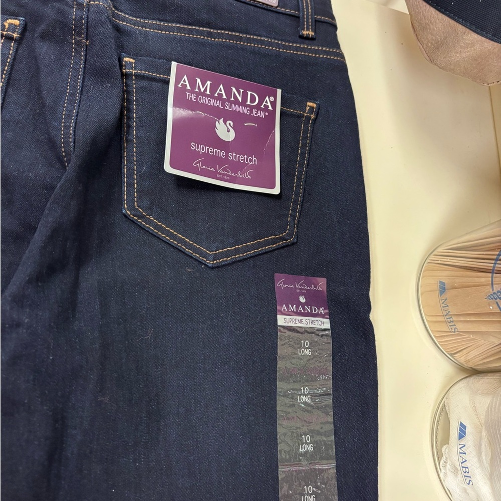 Amanda Supreme Stretch Men's Jeans - Dark Blue